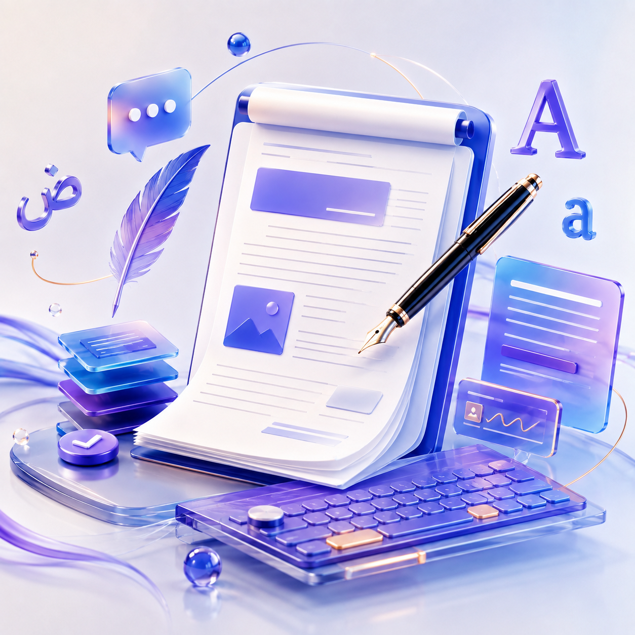 محتوى مكتوب باحتراف وترجمة تنقل المعنى بذكاء