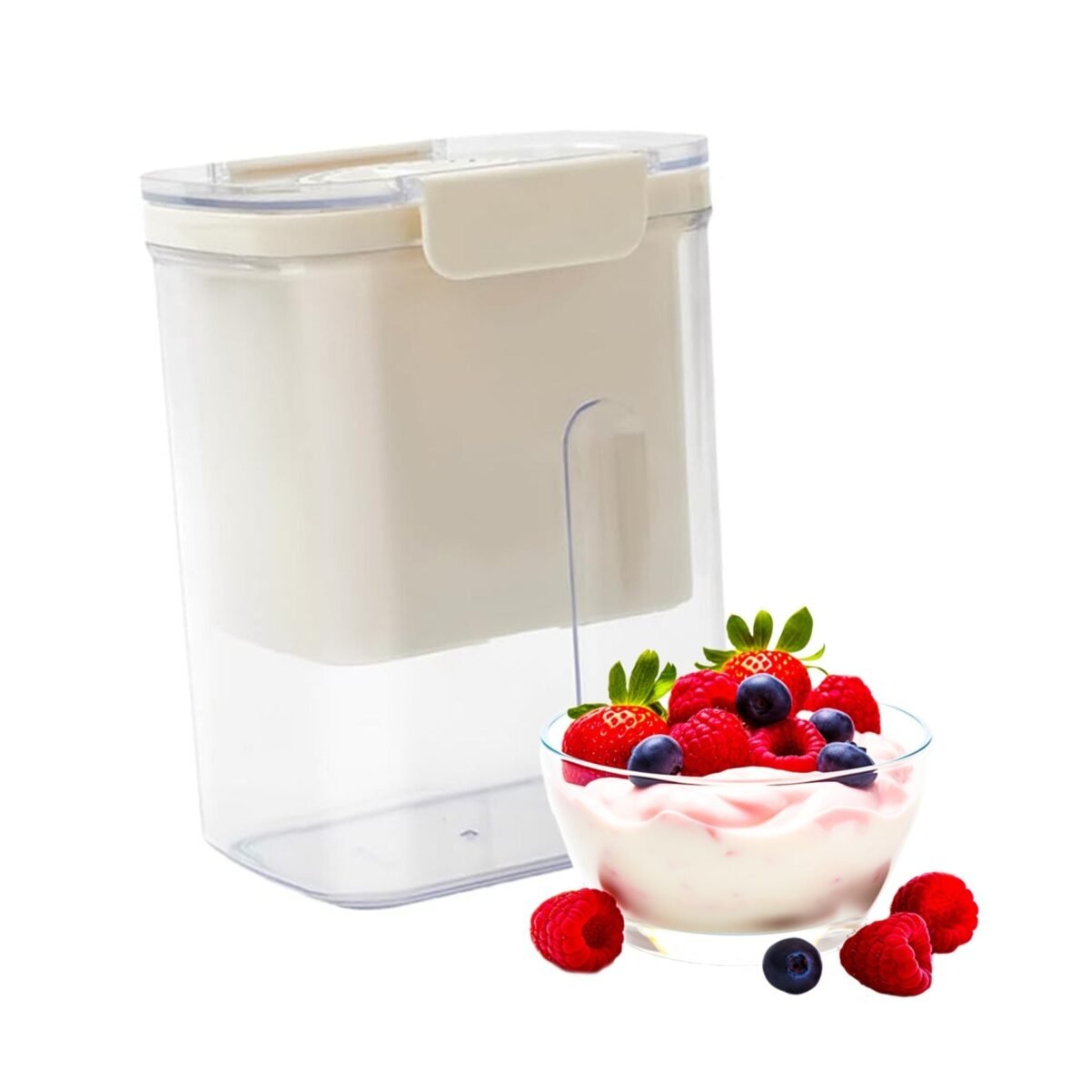 مصفاة الزبادي واللبن اليدوية Manual Yogurt And Milk Strainer