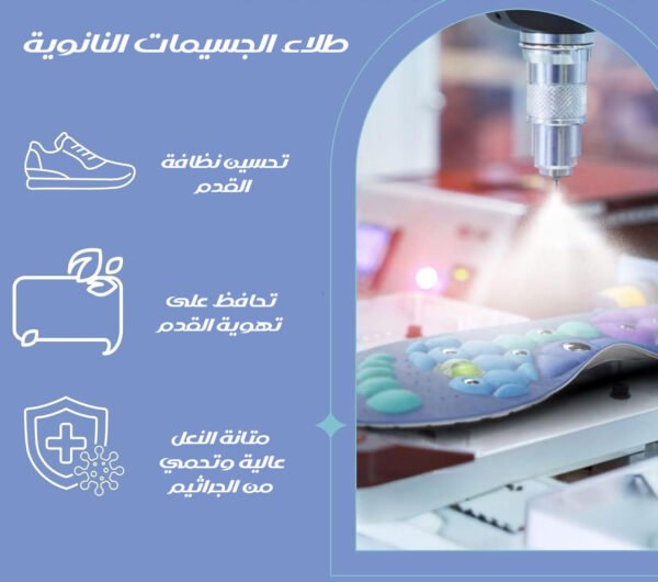 ضبان حذاء مغناطيسي معالج بالنانو Magnetic Insoles