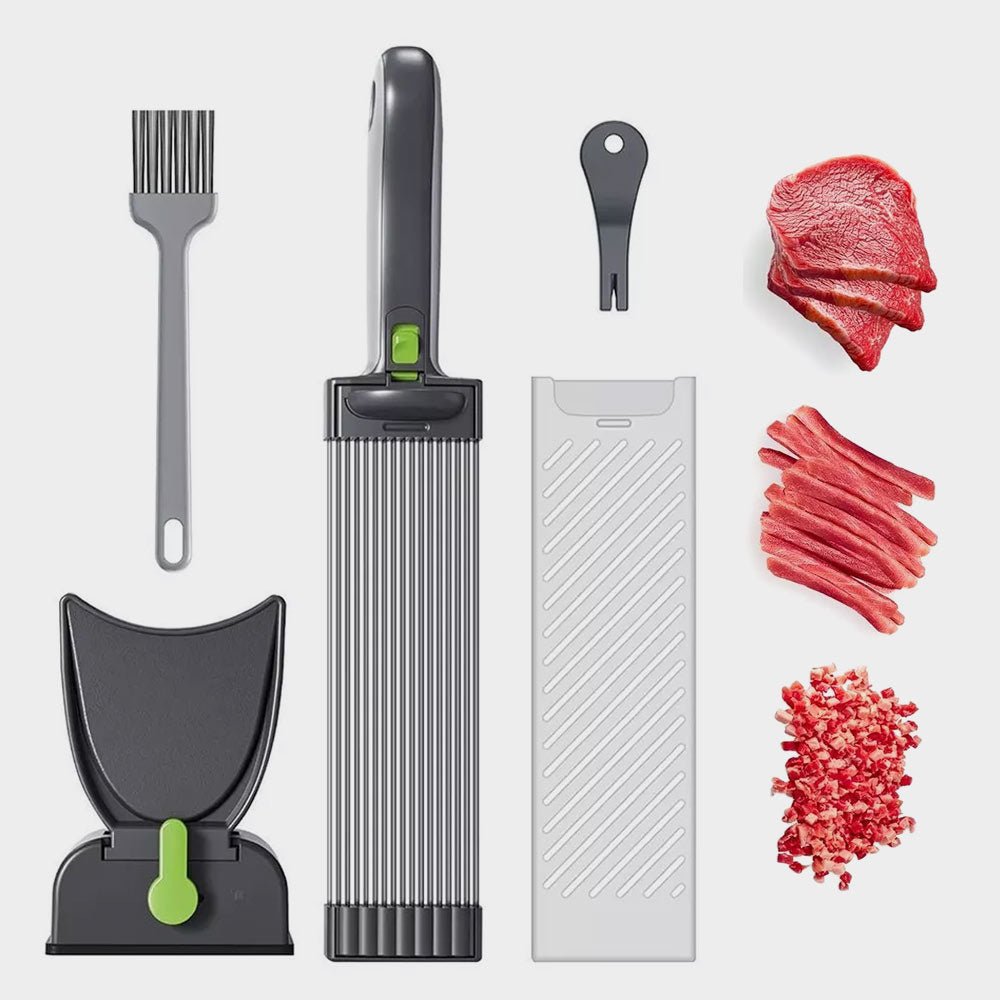 قطاعة ومفرمة لحوم يدوية MANUAL MEAT CUTTER
