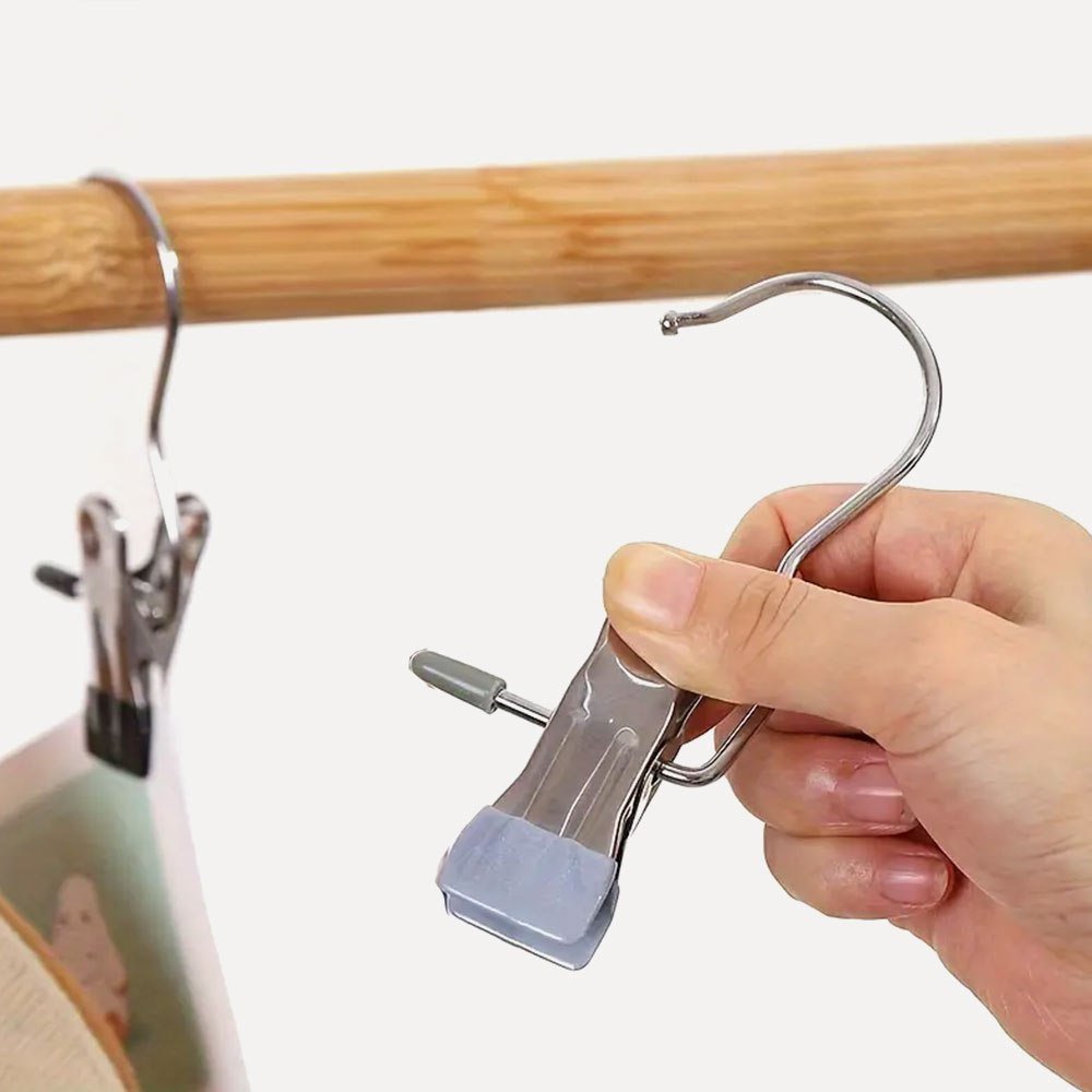 علاقة بملقط متعددة الاستخدامHanging clips hooks