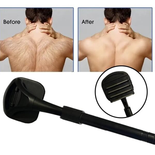 أداة حلاقة للظهر والجسم للرجال 4 شفرات BACK AND BODY SHAVER