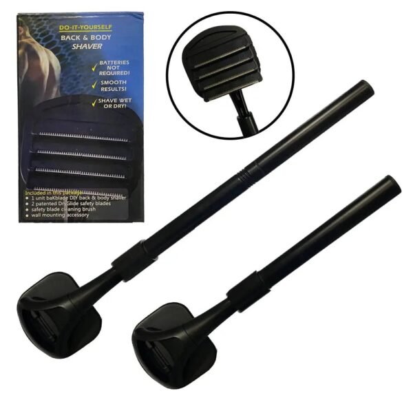 أداة حلاقة للظهر والجسم للرجال 4 شفرات BACK AND BODY SHAVER