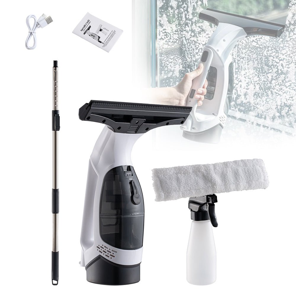 منظف نوافذ كهربائي محمول لاسلكي Cordless Window Cleaner