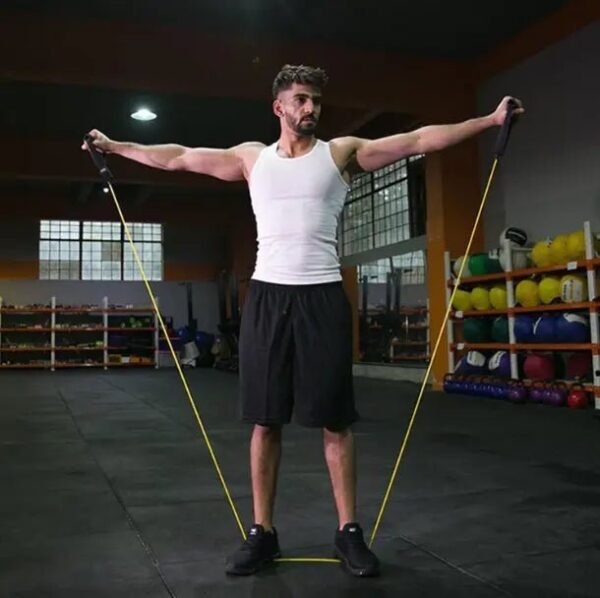أحبال مقاومة مرنة للرياضة strength training elastic bands