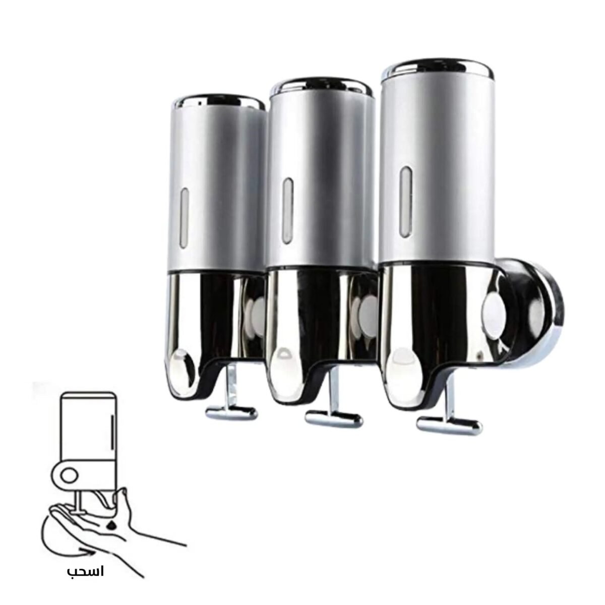 موزع صابون يدوي يثبت على الحائط Manual Wall Soap Dispenser Wall-Mounted