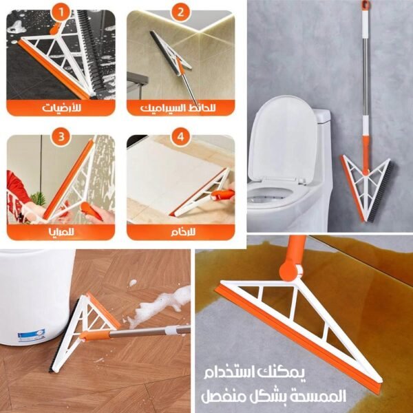 فرشاة وقشاطة بمفصل دوراني 1*2