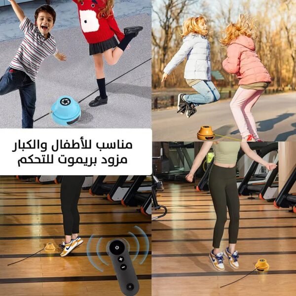 حبلة إلكترونية تعمل بالشحن multi-person intelligent electric rope skipping machine