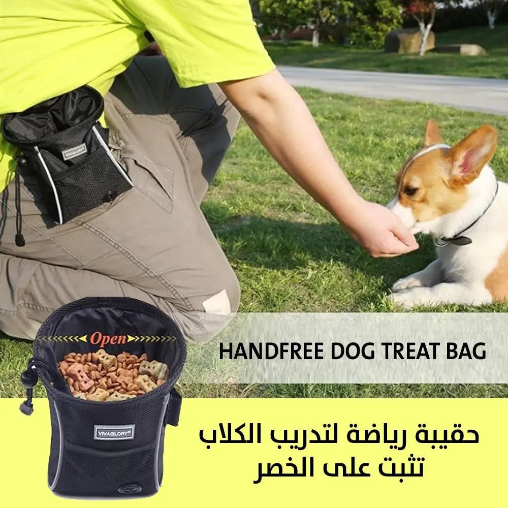 حقيبة رياضية لتدريب الكلاب تثبت على الخصر Dog Treat Bags