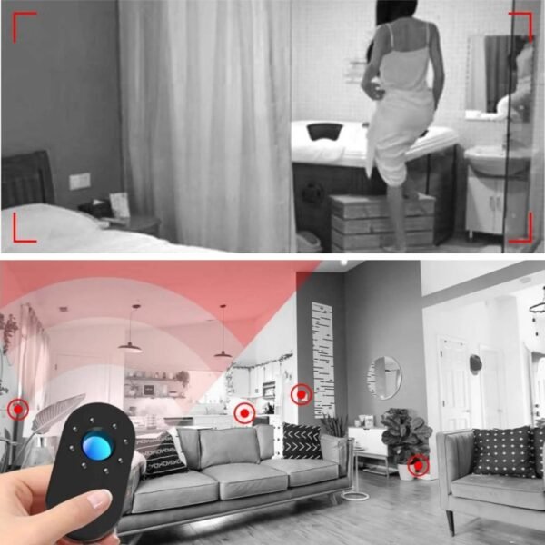 كاشف كاميرة التجسس بالاشعة تحت الحمراء Spy Camera Detector with Infrared