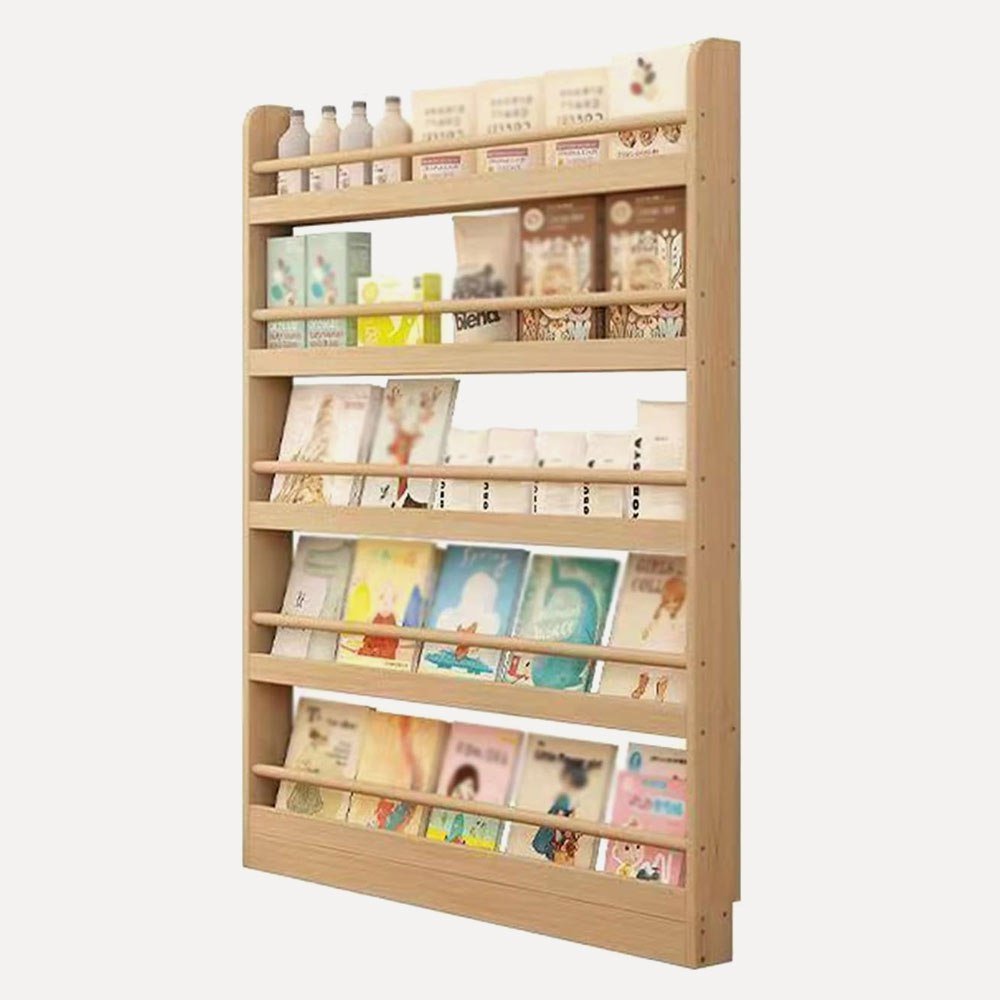 خزانة كتب حائطية من 6 طبقات Wall Bookcase