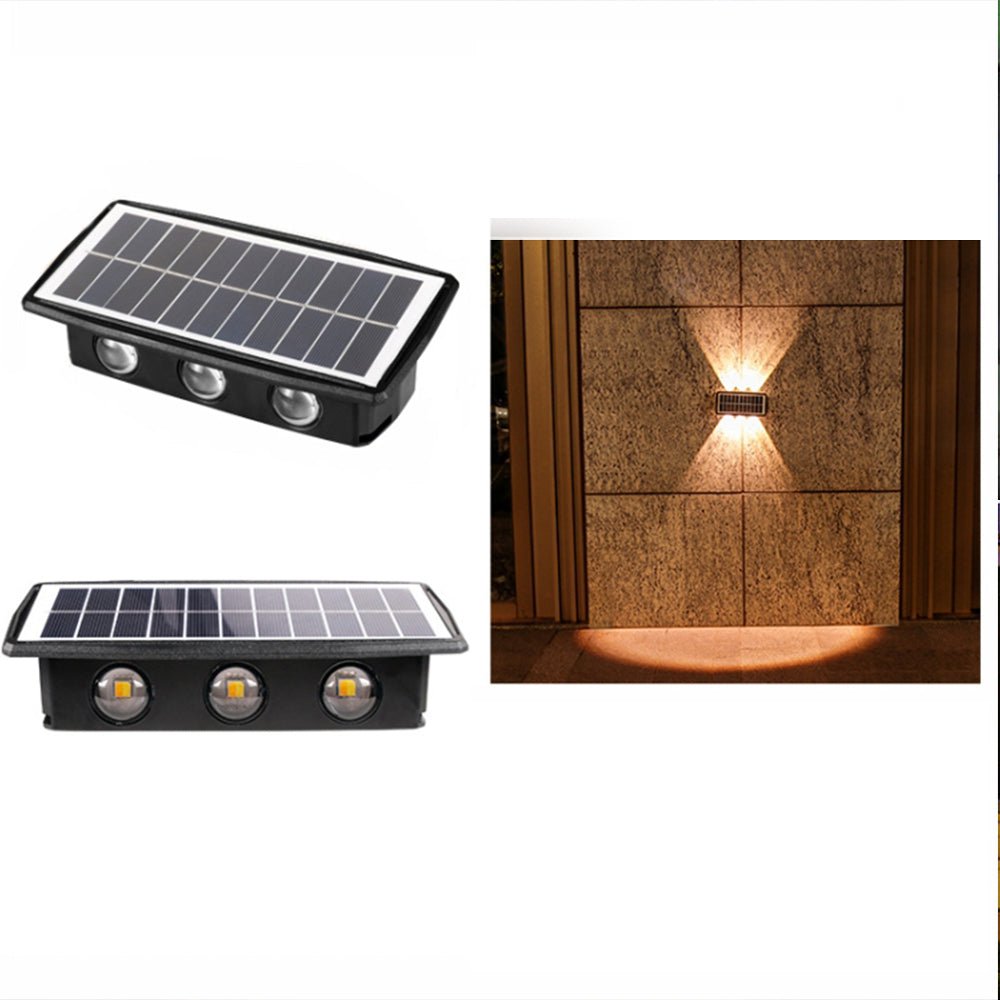 كشاف إضاءة جدارية سداسي (صحراوي) يعمل بالطاقة الشمسية Solar Decorative Wall Lamp BD-6