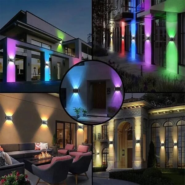 كشاف إضاءة جدارية (صحراوي) رباعي /سداسي / ثماني يعمل بالطاقة الشمسية Solar Decorative Wall Lamp BD-4 / BD-6 / BD-8