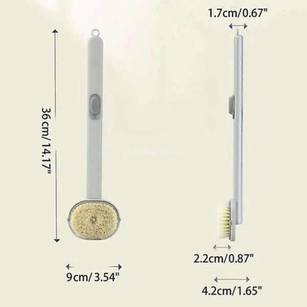 ليفة إستحمام بمقبض طويل Long Handle Shower luffa