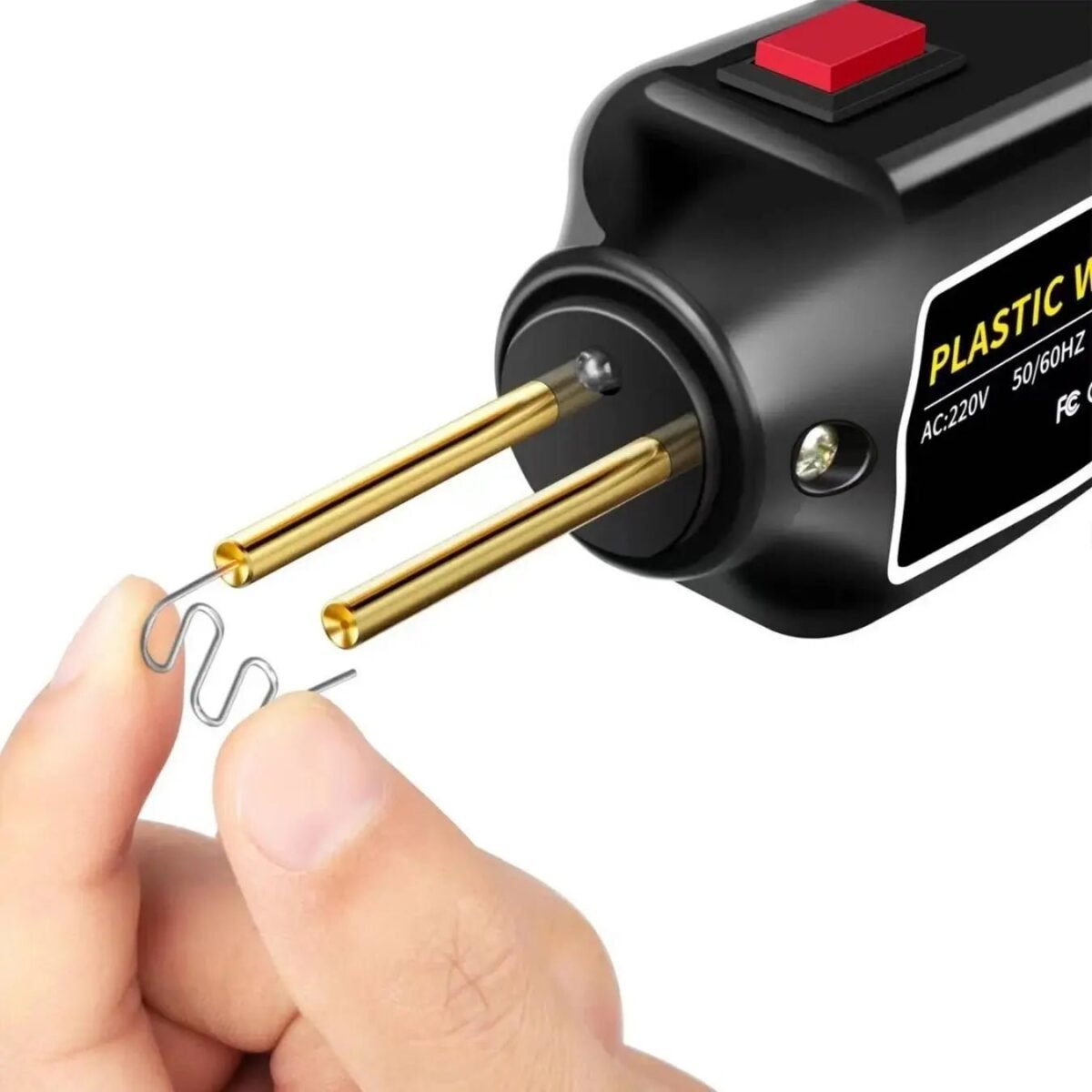 ماكينة لحام البلاستيك (عدة لحام بالحديد) Plastic Welding Machine Kit Soldering with Iron