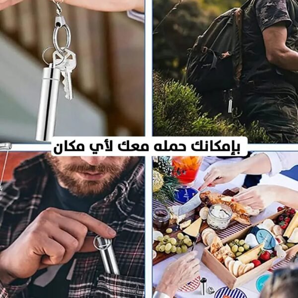 مجموعة أدوات ستانليس لتنظيف الأسنان Toothpick set stainless steel dental