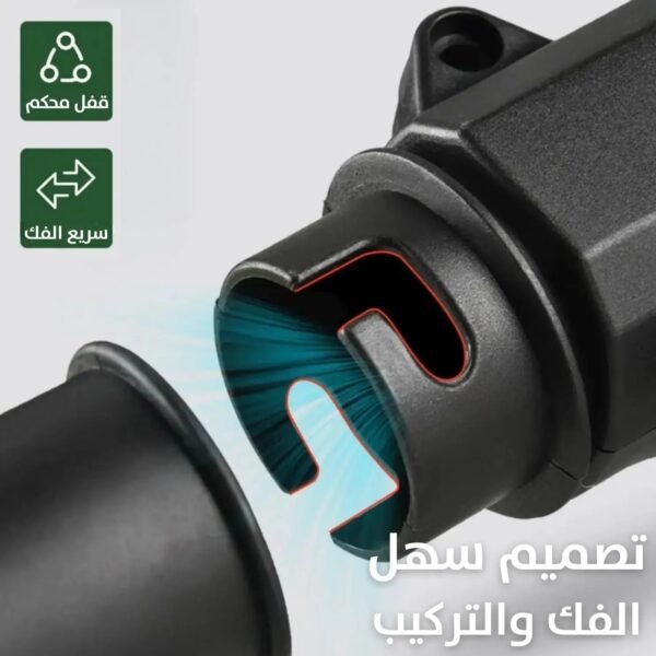 ملحق منفاخ هواء وشافط الغبار والأوساخ يركب على الصاروخ 2 بـ1 Grinder Converted Into Blower Dust Vacuum