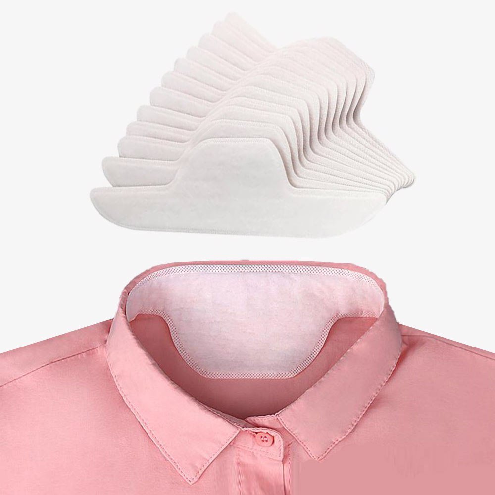 ملصقات قبّة قطنية ماصة للعرق لمرة واحدة Disposable Shirt Collar Stickers