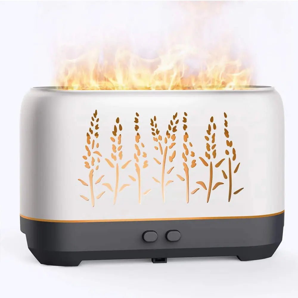 ملطف الجو بمعطر زيتي على شكل لهب Air freshener humidifier