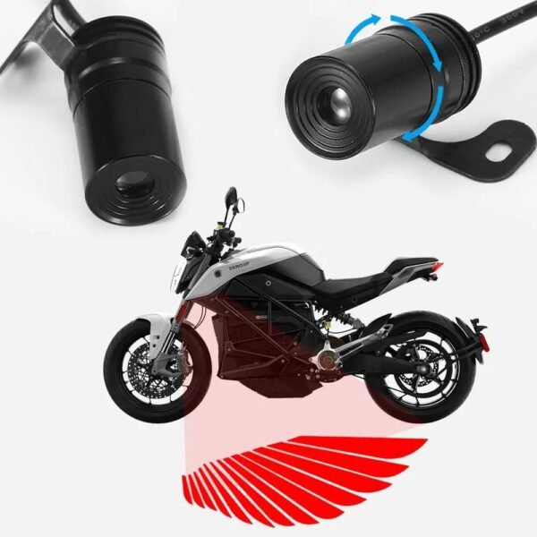 motorcycle lamp اضواء بروجيكتور شكل جناحين للدراجة النارية