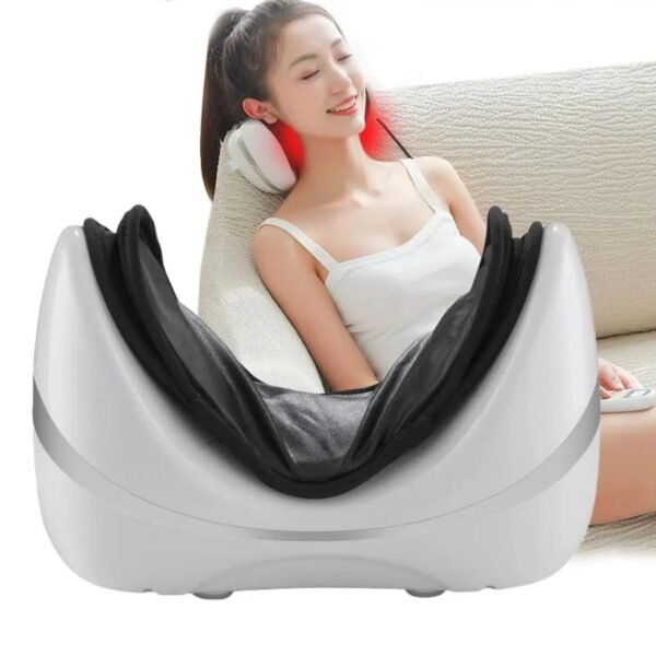 وسادة تدليك للعمود الفقري العنقي Cervical spine Kneading Massager Pillow